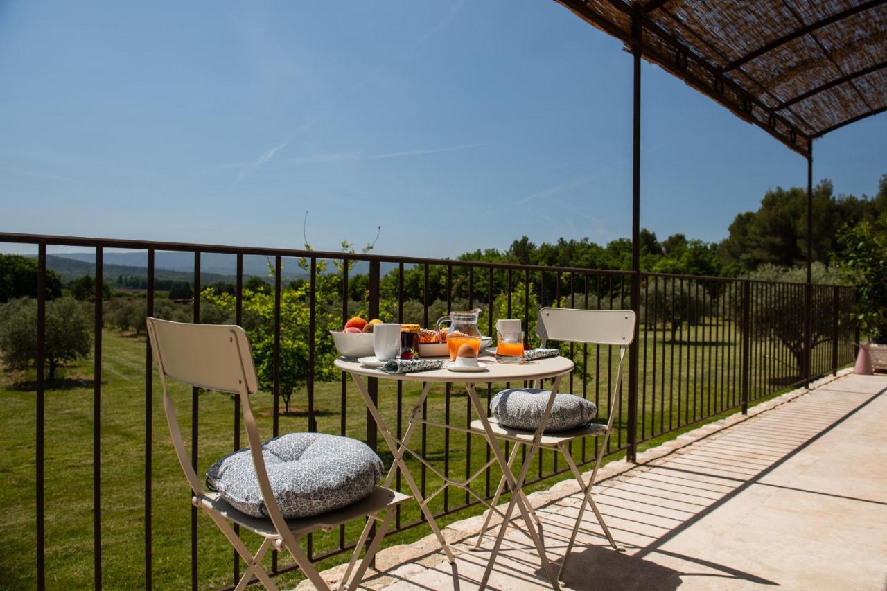 Bastide Toujours Dimanche, Maison De Vacances Avec Vue & Piscine Privee Gordes Exterior photo
