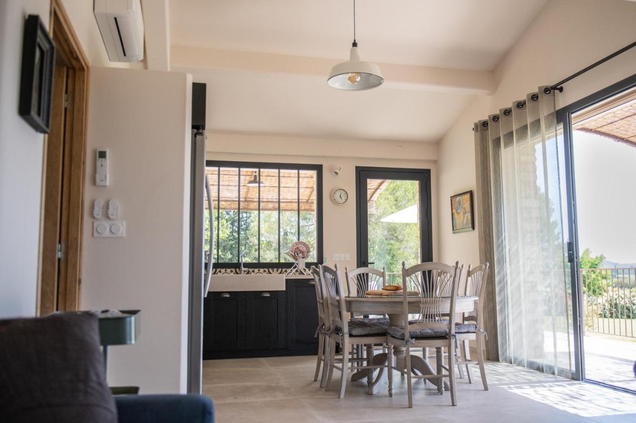Bastide Toujours Dimanche, Maison De Vacances Avec Vue & Piscine Privee Gordes Exterior photo