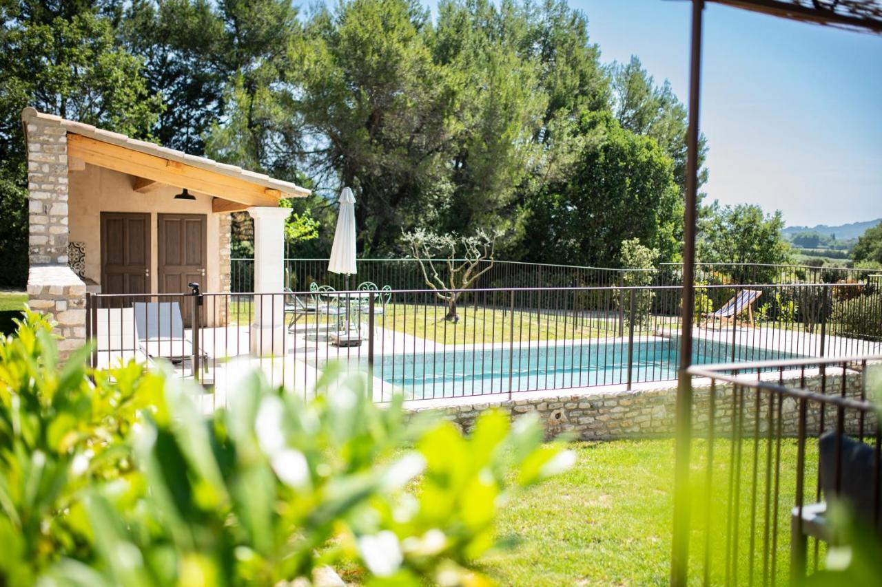 Bastide Toujours Dimanche, Maison De Vacances Avec Vue & Piscine Privee Gordes Exterior photo