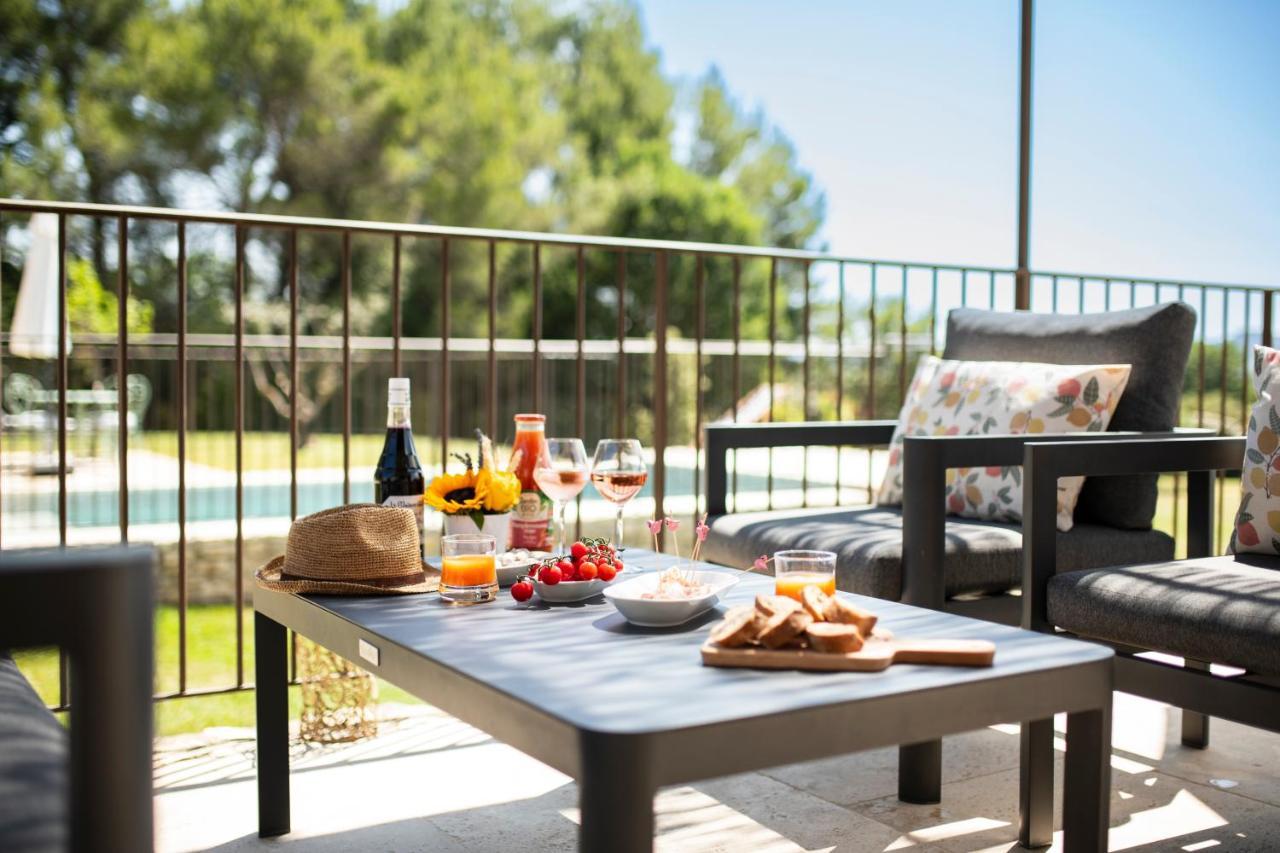 Bastide Toujours Dimanche, Maison De Vacances Avec Vue & Piscine Privee Gordes Exterior photo