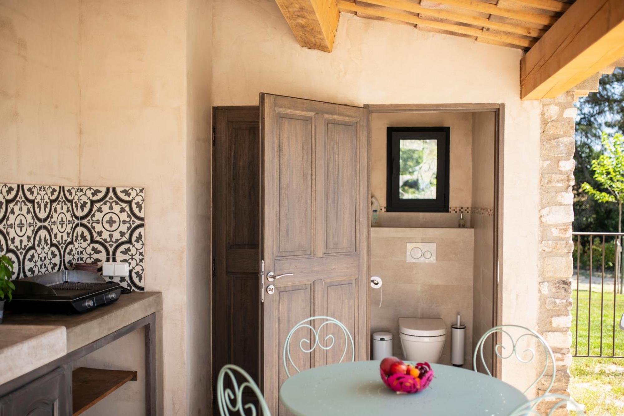 Bastide Toujours Dimanche, Maison De Vacances Avec Vue & Piscine Privee Gordes Exterior photo